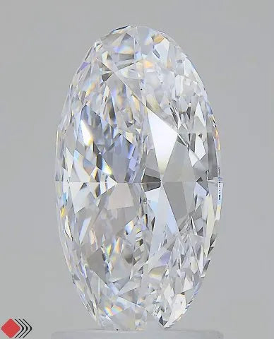 2.59ct Oval Lab Grown Diamond (Colour D, Clarity VVS2, IGI Certified)