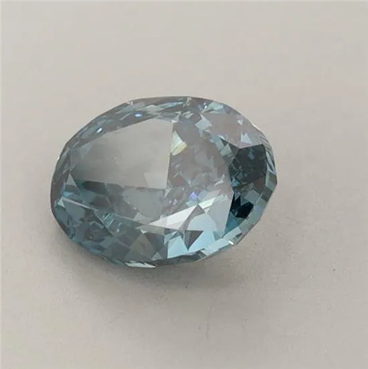 1.14ct Oval Lab Grown Diamond (Colour Fancy Deep Blue, Clarity VS1, IGI Certified)