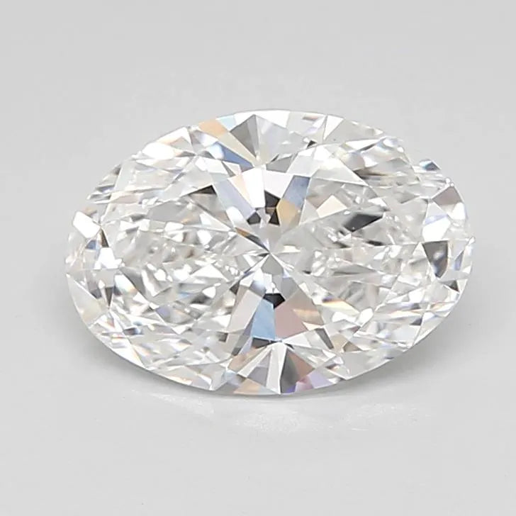 4.00ct Oval Lab Grown Diamond (Colour F, Clarity VVS2, IGI Certified)