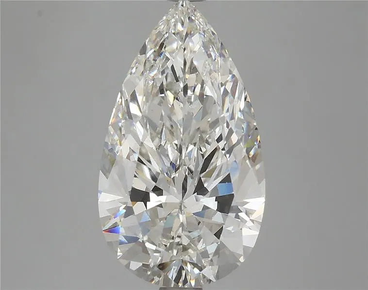 4.43ct Pear Lab Grown Diamond (Colour G, Clarity VS2, IGI Certified)