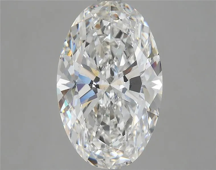 4.73ct Oval Lab Grown Diamond (Colour G, Clarity VS2, IGI Certified)
