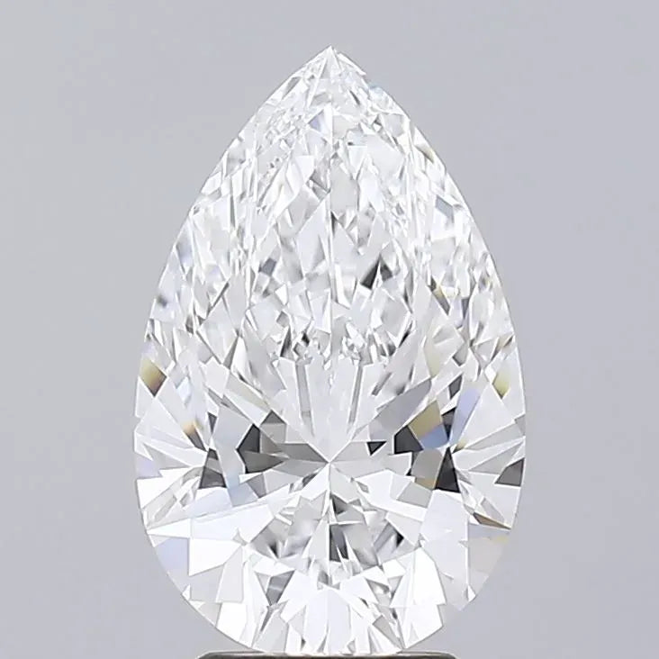 5.20ct Pear Lab Grown Diamond (Colour F, Clarity VS2, IGI Certified)