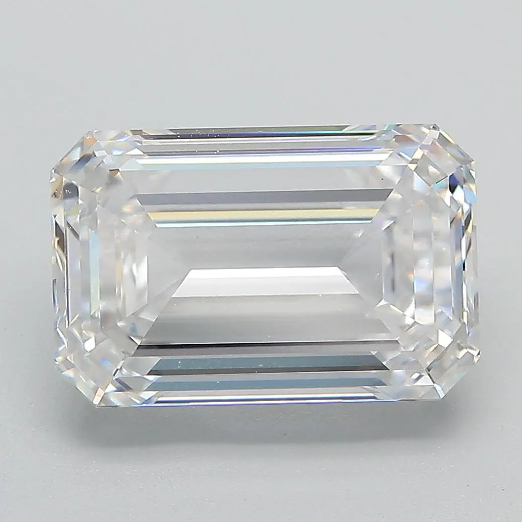 5.04ct Emerald Lab Grown Diamond (Colour F, Clarity VS1, IGI Certified)