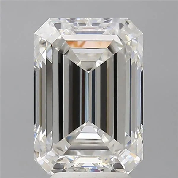 5.10ct Emerald Lab Grown Diamond (Colour F, Clarity VVS2, IGI Certified)
