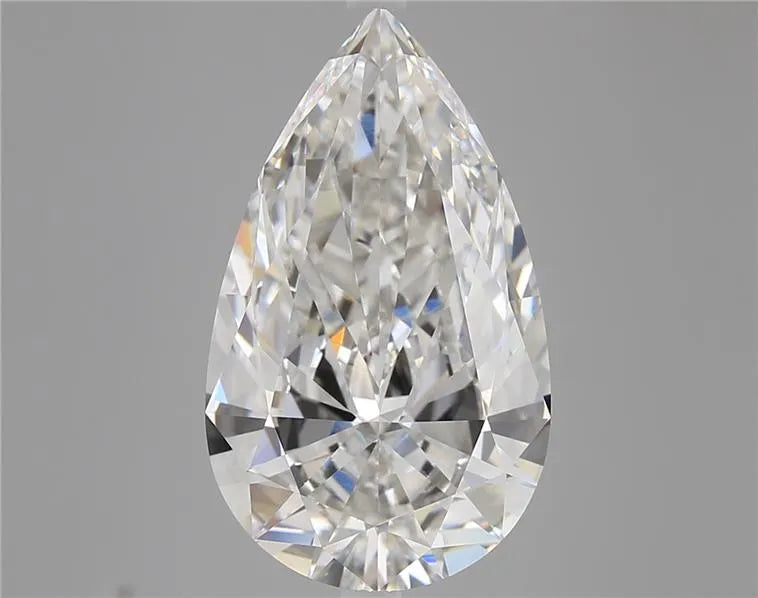 7.02ct Pear Lab Grown Diamond (Colour E, Clarity VVS2, IGI Certified)