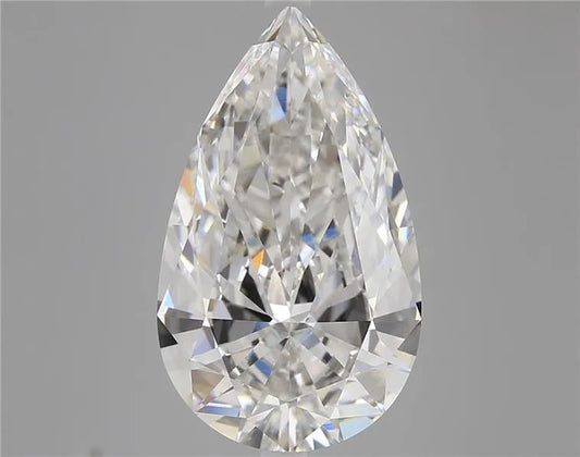 7.02ct Pear Lab Grown Diamond (Colour E, Clarity VVS2, IGI Certified)