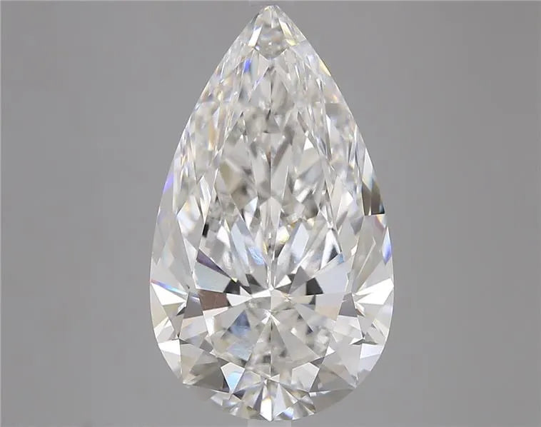 7.02ct Pear Lab Grown Diamond (Colour E, Clarity VVS2, IGI Certified)