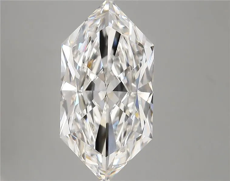 6.07ct Hexagonal Lab Grown Diamond (Colour E, Clarity VVS2, IGI Certified)