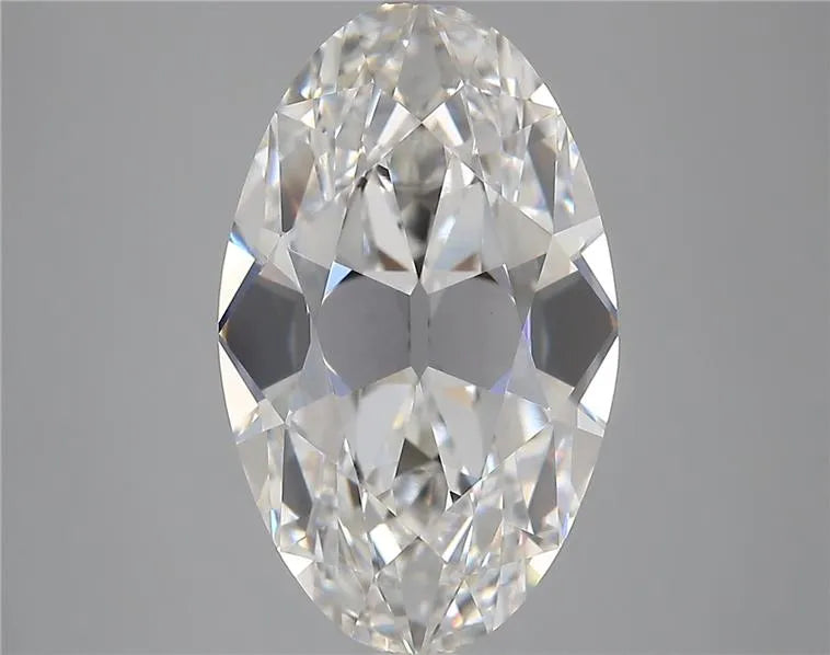 6.30ct Oval Lab Grown Diamond (Colour F, Clarity VVS2, IGI Certified)