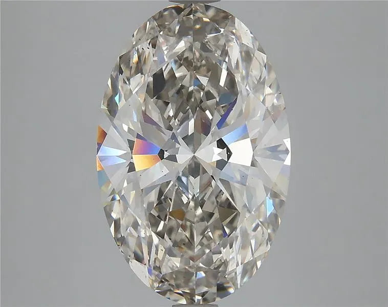 5.05ct Oval Lab Grown Diamond (Colour I, Clarity VS2, IGI Certified)