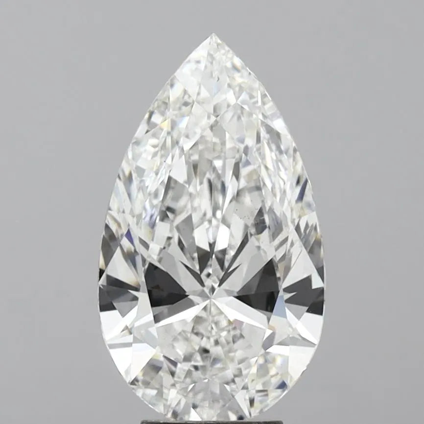 5.31ct Pear Lab Grown Diamond (Colour F, Clarity VS2, IGI Certified)