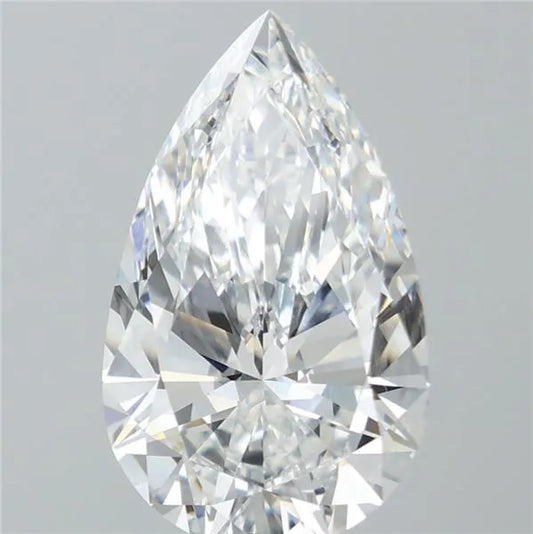 7.47ct Pear Lab Grown Diamond (Colour F, Clarity VVS2, IGI Certified)