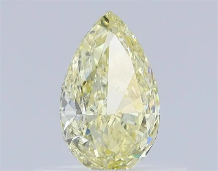 0.50ct Pear Natural Diamond (Colour Light Yellow, Clarity SI1, GIA Certified)