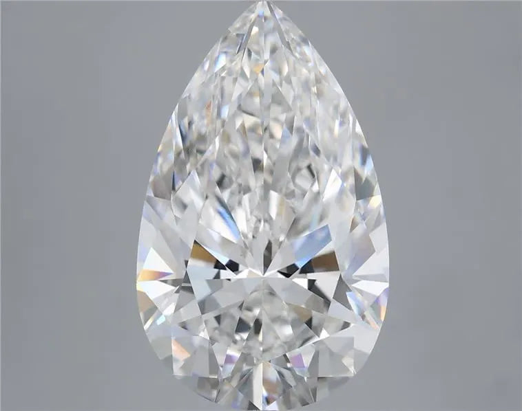 8.10ct Pear Lab Grown Diamond (Colour E, Clarity VVS2, IGI Certified)