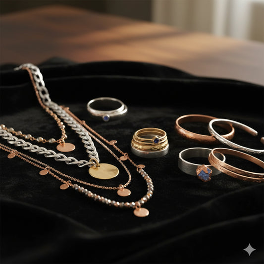 How to Style Mixed Metal Jewellery Like a Pro