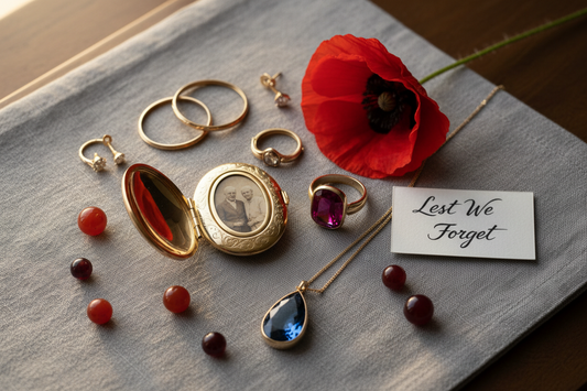 The Gift of Gold & Gemstones for Remembrance Day: Honouring Loved Ones with Meaningful Jewellery