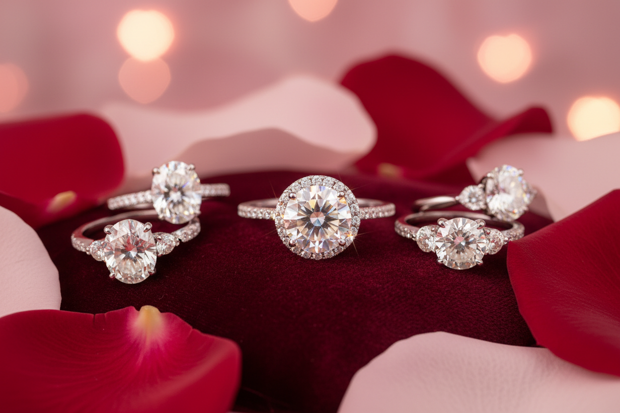 Valentine’s Day Engagement Rings in Canada – Diamovida