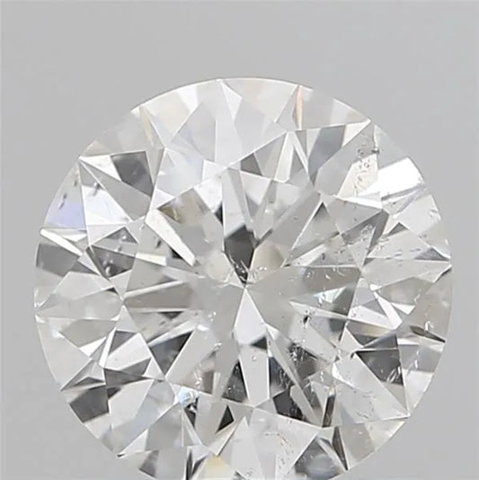 0.07ct Round Natural Diamond (Colour E, Clarity I1, Cut EX, IGI Certified)