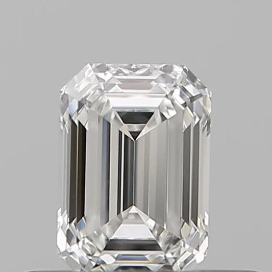 0.15ct Emerald Natural Diamond (Colour E, Clarity SI2, Cut VG, IGI Certified)