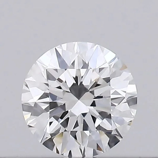 0.15ct Round Natural Diamond (Colour E, Clarity VVS2, Cut EX, GIA Certified)