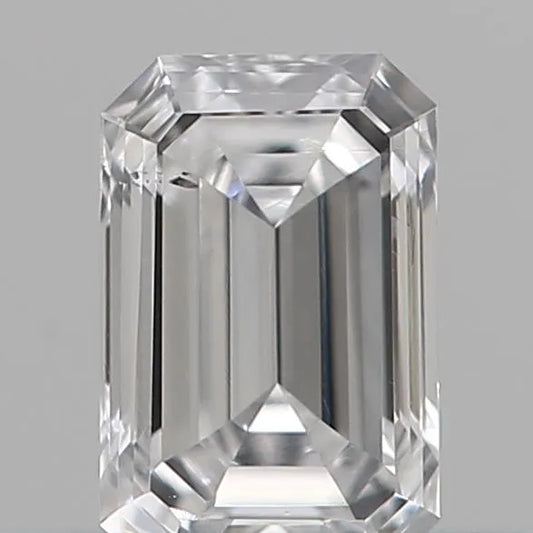 0.18ct Emerald Natural Diamond (Colour D, Clarity SI1, Cut VG, IGI Certified)