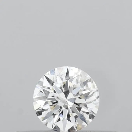 0.18ct Round Natural Diamond (Colour D, Clarity I1, Cut EX, IGI Certified)
