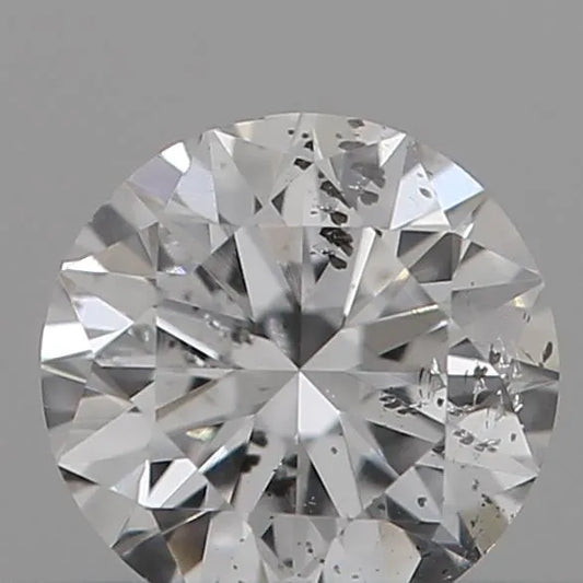 0.18ct Round Natural Diamond (Colour D, Clarity SI2, Cut VG, IGI Certified)