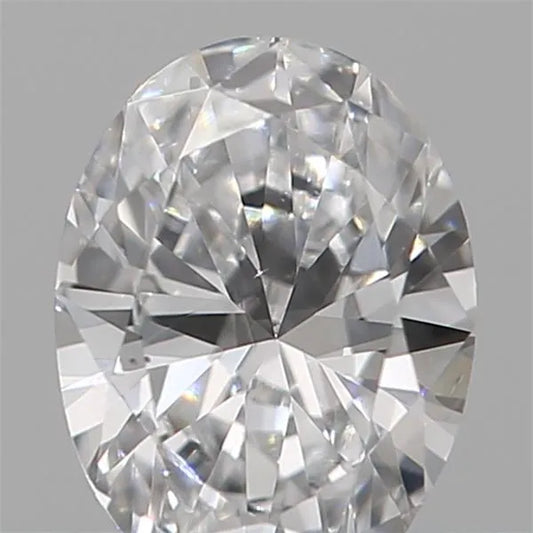 0.19ct Oval Natural Diamond (Colour D, Clarity SI1, Cut VG, IGI Certified)