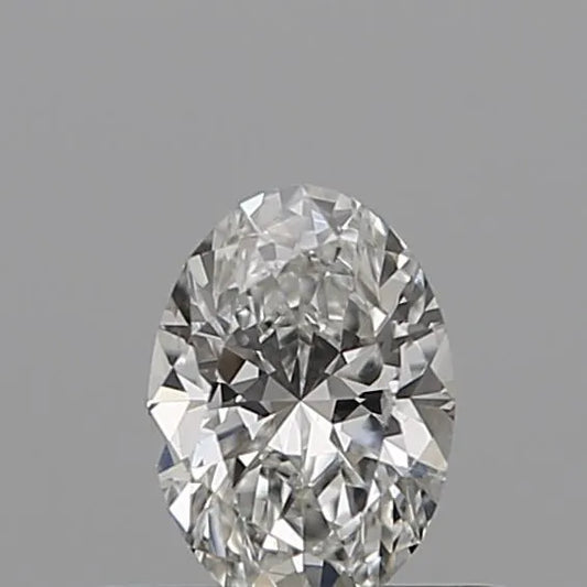 0.19ct Oval Natural Diamond (Colour E, Clarity SI2, Cut VG, IGI Certified)