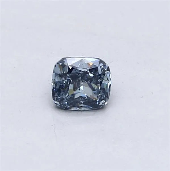 0.30ct Cushion modified Lab Grown Diamond (Colour Fancy Intense Blue, Clarity I1, IGI Certified)