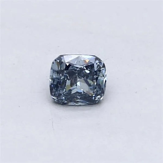 0.30ct Cushion modified Lab Grown Diamond (Colour Fancy Intense Blue, Clarity I1, IGI Certified)