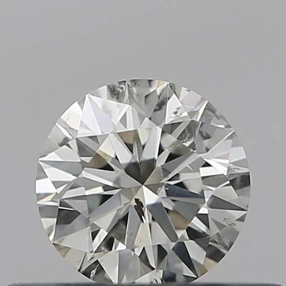 0.30ct Round Natural Diamond (Colour Faint Green, Clarity SI2, Cut GD, GIA Certified)