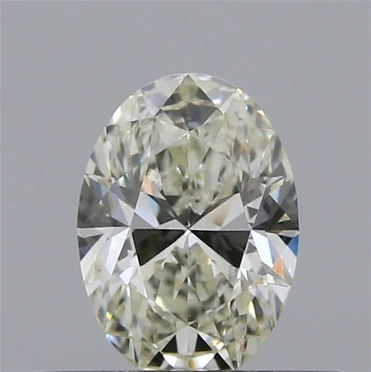 0.33ct Oval Natural Diamond (Colour K, Clarity VVS2, GIA Certified)