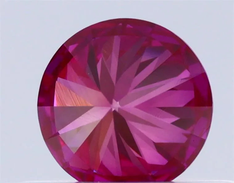 0.33ct Round Natural Diamond (Colour Fancy Vivid Pink, Clarity VVS2, Cut EX, IGI Certified)
