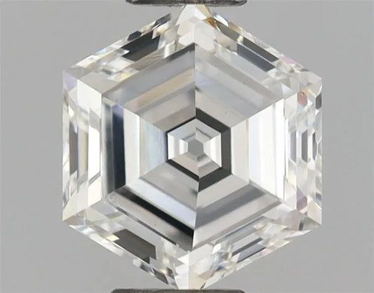 0.34ct Hexagonal Lab Grown Diamond (Colour E, Clarity VVS2, IGI Certified)
