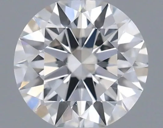 0.35ct Round Natural Diamond (Colour E, Clarity VVS2, Cut EX, GIA Certified)