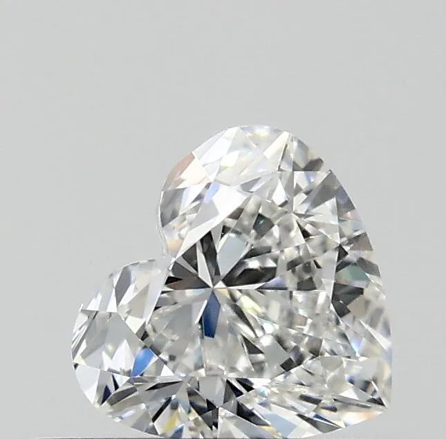 0.39ct Heart Natural Diamond (Colour F, Clarity VS2, GIA Certified)