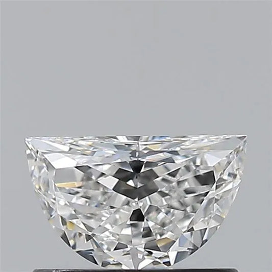 0.40ct Half moon Natural Diamond (Colour F, Clarity VS2, GIA Certified)