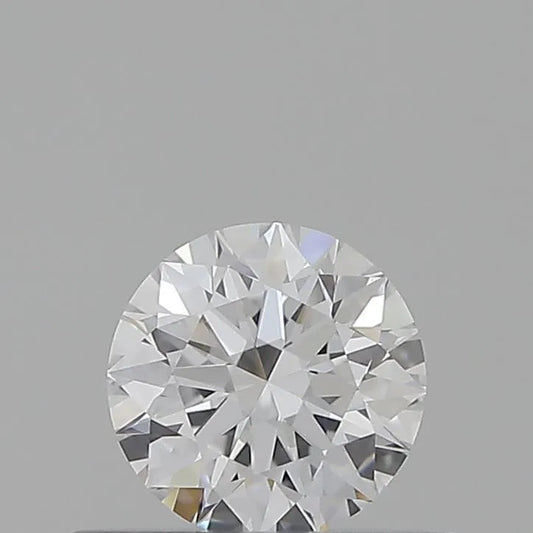 0.40ct Round Natural Diamond (Colour D, Clarity IF, Cut EX, GIA Certified)