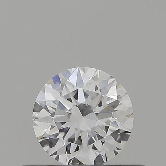 0.40ct Round Natural Diamond (Colour D, Clarity IF, Cut EX, GIA Certified)
