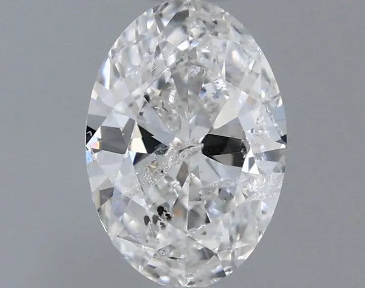 0.41ct Oval Natural Diamond (Colour G, Clarity I1, Cut VG, IGI Certified)