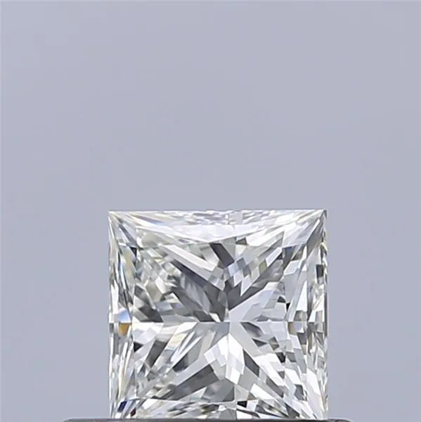 0.44ct Princess Natural Diamond (Colour H, Clarity VVS2, GIA Certified)