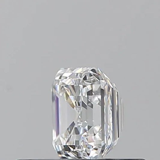 0.50ct Asscher Natural Diamond (Colour E, Clarity VVS1, GIA Certified)