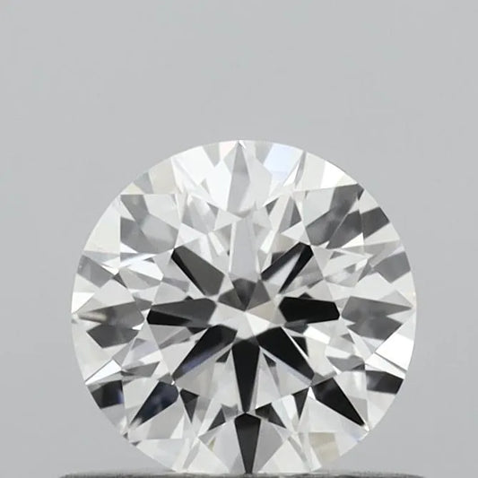 0.53ct Round Lab Grown Diamond (Colour D, Clarity VVS2, Cut EX, IGI Certified)