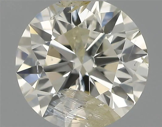0.60ct Round Natural Diamond (Colour J, Clarity I1, Cut EX, IGI Certified)