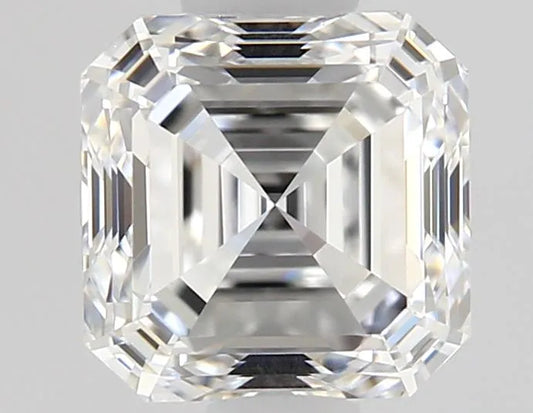 0.70ct Asscher Natural Diamond (Colour E, Clarity VVS1, GIA Certified)