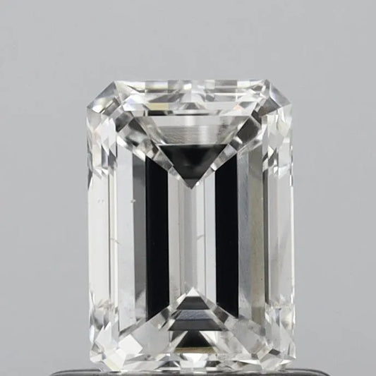 0.71ct Emerald Lab Grown Diamond (Colour F, Clarity VS2, IGI Certified)