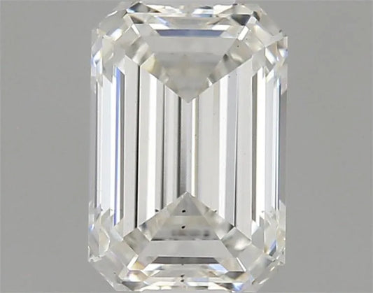 0.74ct Emerald Lab Grown Diamond (Colour G, Clarity VS2, IGI Certified)