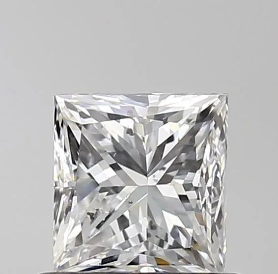 0.80ct Princess Natural Diamond (Colour G, Clarity SI2, GIA Certified)