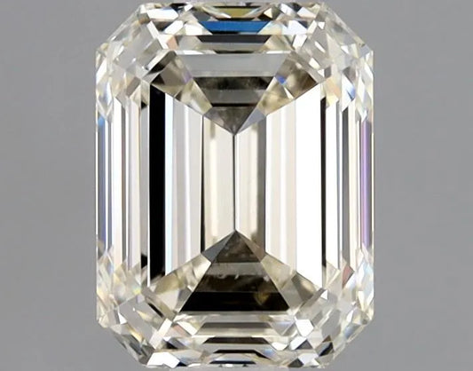 0.90ct Emerald Natural Diamond (Clarity VVS1, GIA Certified)